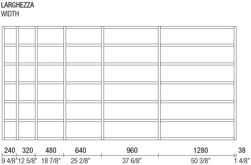MisuraEmme Модульная лакированная стенка для хранения Misuraemme sun-id-1403384 - Вид №7