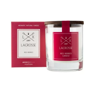 Свеча ароматическая в стекле "Красные ягоды" AMBIENTAIR  00-3880950 Красный