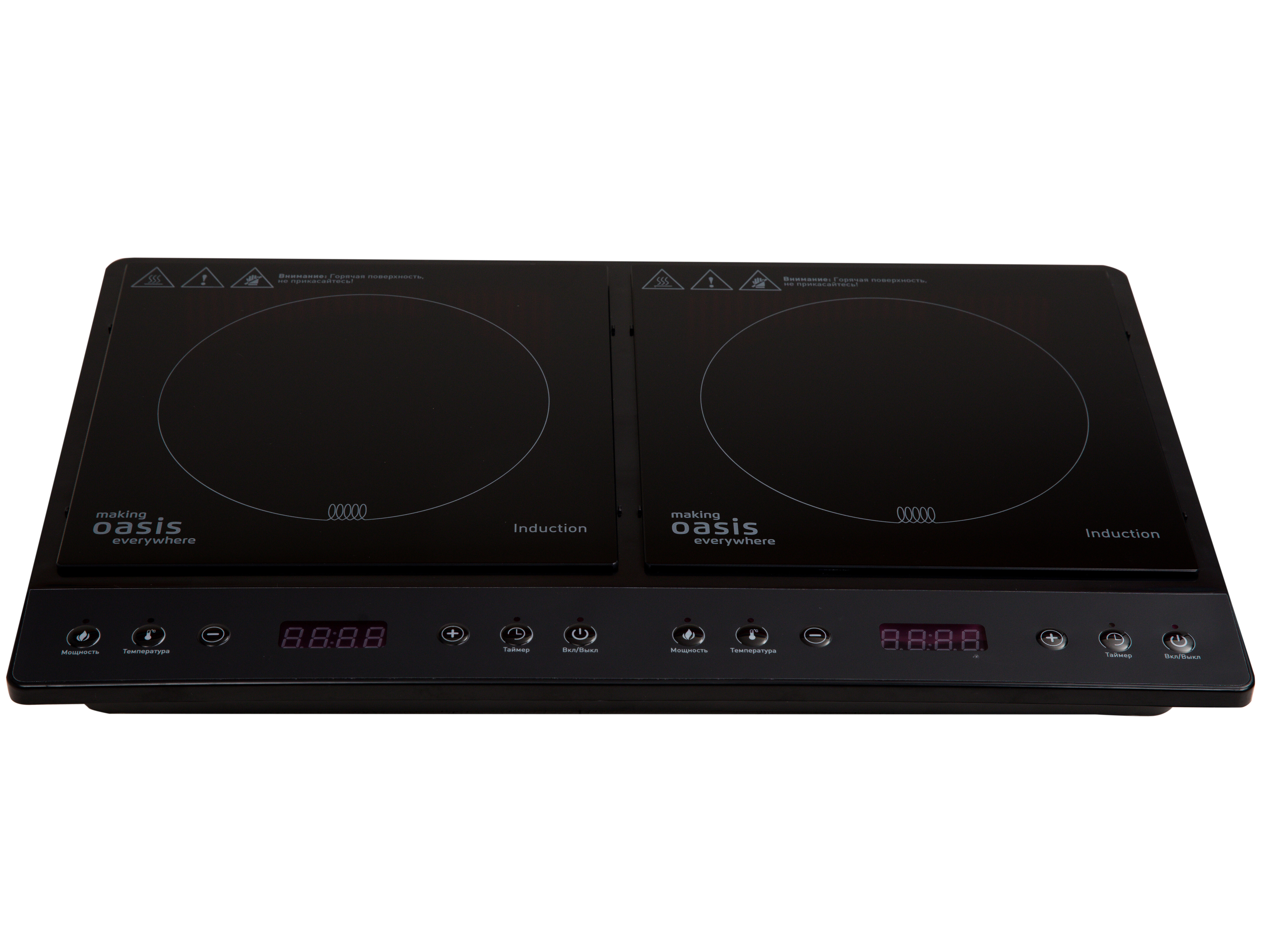 9979894 Плита компактная электрическая Oasis РI-DB3K черный STDN-0106659 - Вид №1