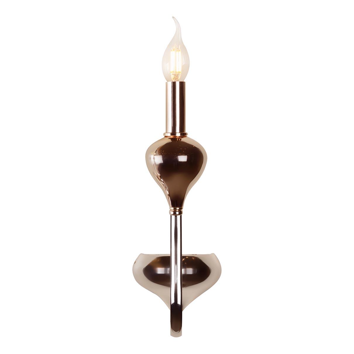 Бра металлическое золотое Lady 88003-1 GD ILAMP СВЕЧА 00-3949113 Золото  - Вид №1