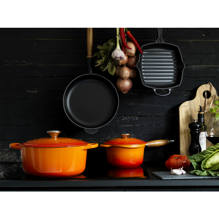 Сковорода-гриль чугунная Le Creuset, 26 см, черная 20183260000422 - Вид №4