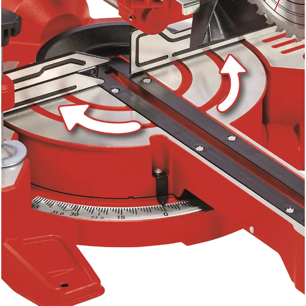 Торцовочная пила Einhell TC-SM 216 с протяжкой и лазером 84372271 STLM-1567942 - Вид №2