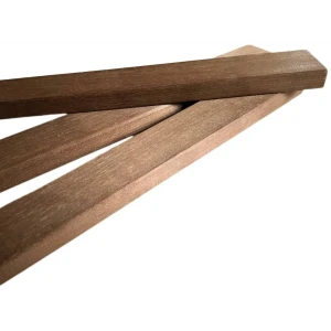 Рейка термо осина цвет браун 2700x30x20 мм