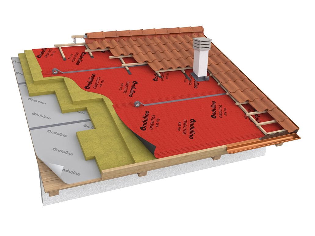 Паровая мембрана с высокой воздухопроницаемостью ONDULINE ITALIA ONDUTISS ARCH-00091810 - Вид №1