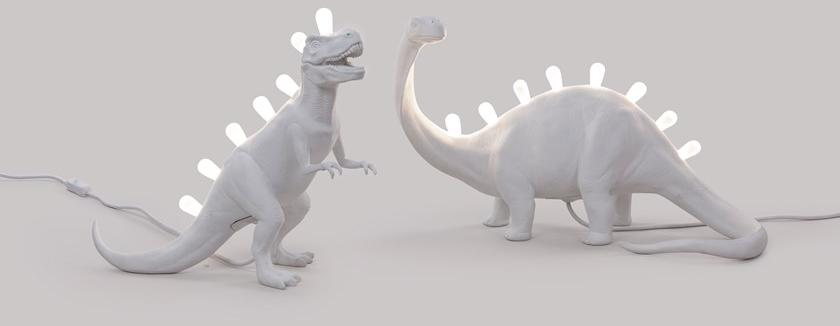 Seletti Светодиодная настольная лампа из смолы Jurassic lamp sun-id-1388237 - Вид №13