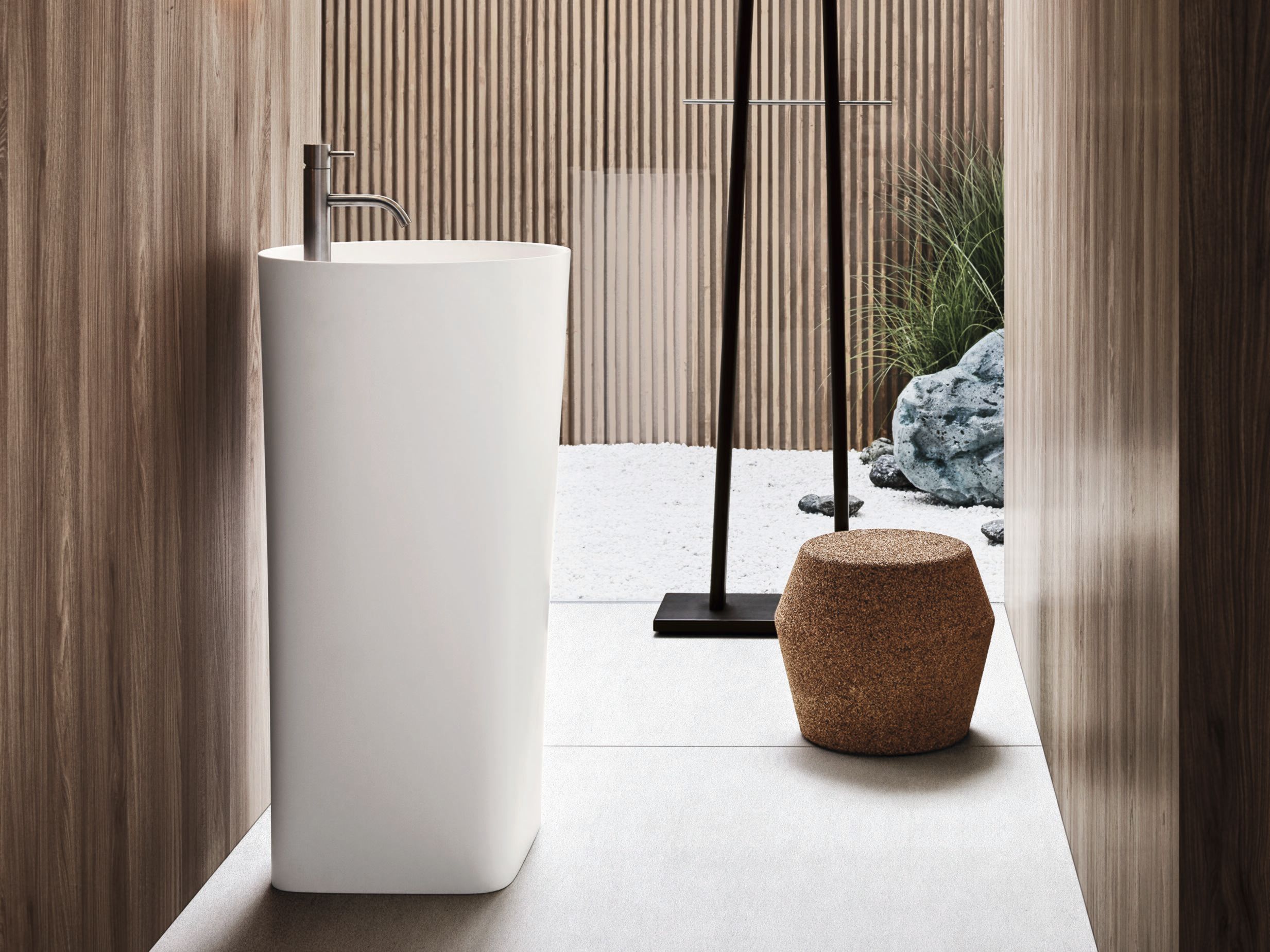 Мебель для ванной комнаты из дуба и хрусталя Noorth Azuma ARCH-00014504 - Вид №2