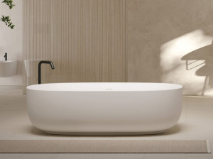 Овальная ванна в центре комнаты в Livingtec®