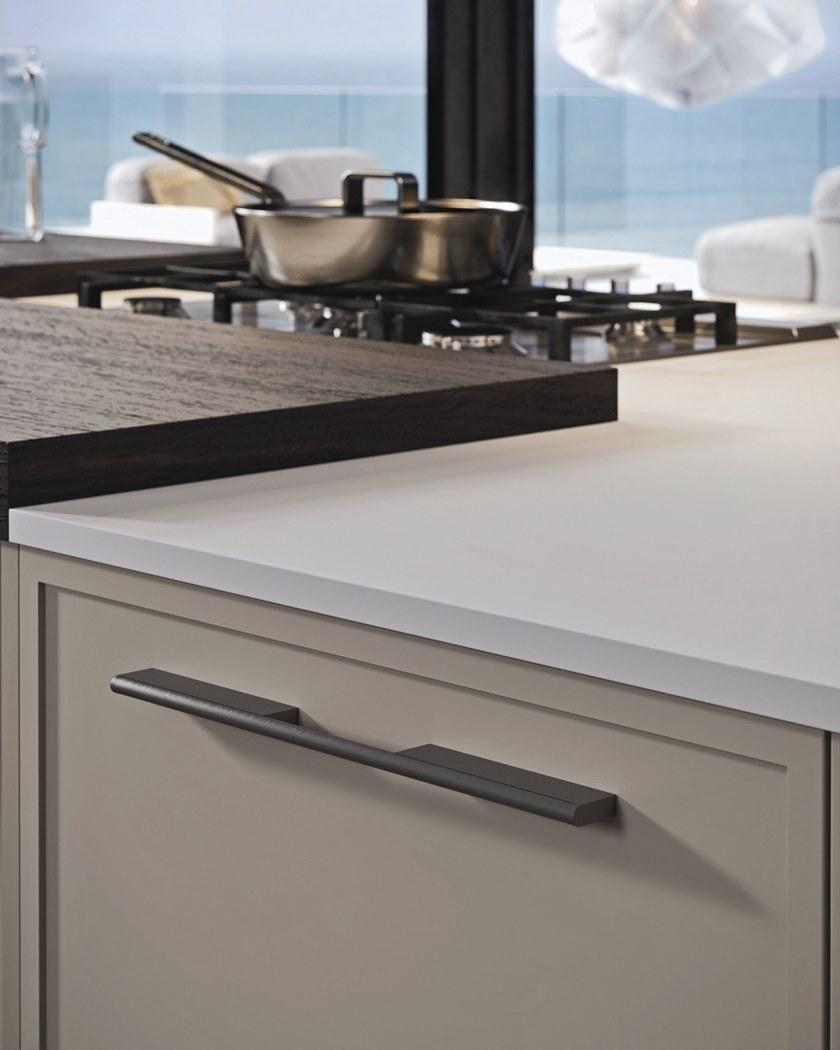 Alta Cucine Лакированная кухня с полуостровом Sistema 22 sun-id-1458498 - Вид №4