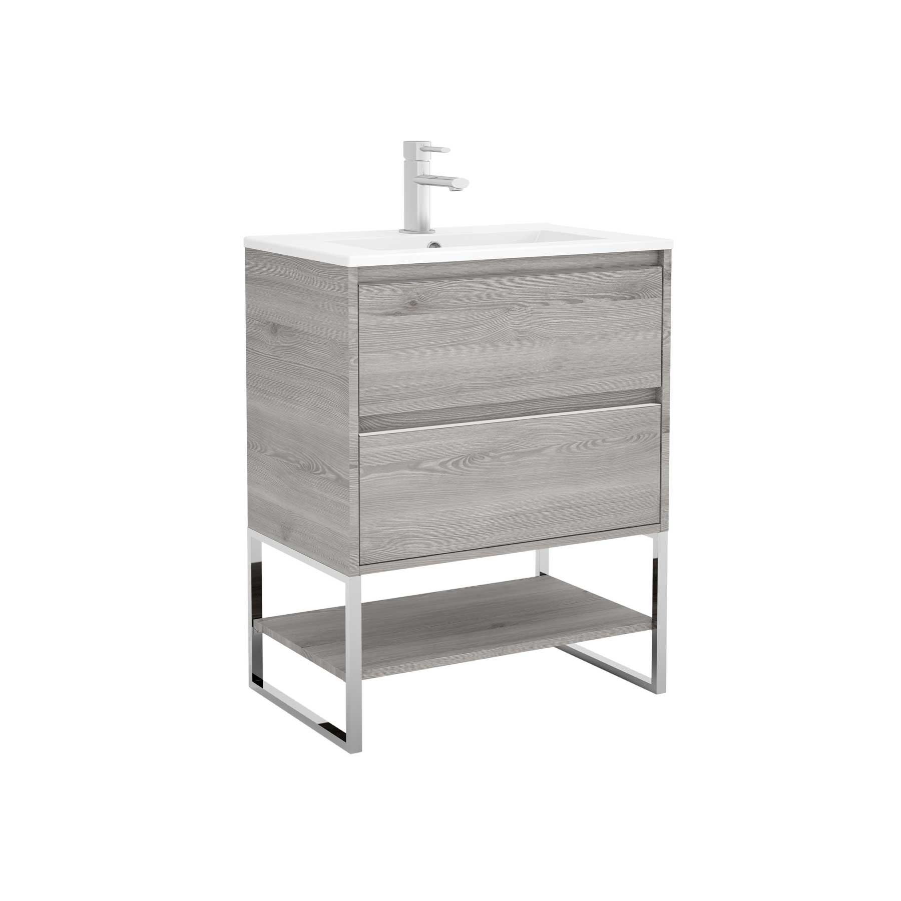 21617 SALGAR Мебель для умывальника S40 600 2 ящика BAY PINE 598 x 556 x 385 мм Лавровая сосна 
