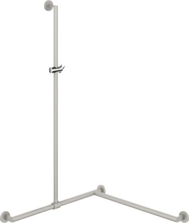 900.35.33160 Поручень для душа с выдвижным держателем для душа HEWI Greifen  - Вид №3