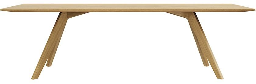 horgenglarus Прямоугольный обеденный стол из массива дерева  T-4201  - Вид №1