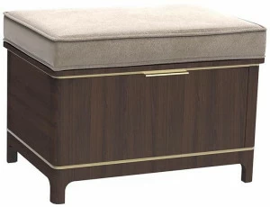 2710 Пуф с ящиком Модерн Серебряный дождь R-HOME