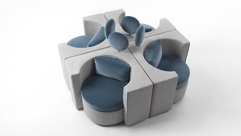 Marac Кресло из ткани с подлокотниками Hug sun-id-1470515 - Вид №1