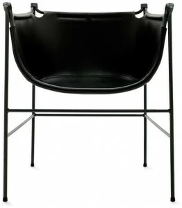 Nola Industrier Кожаное кресло с подлокотниками  U80-30s/u80-30nt