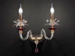 Euroluce Lampadari Настенный светильник из хрусталя с кристаллами swarovski® Lily