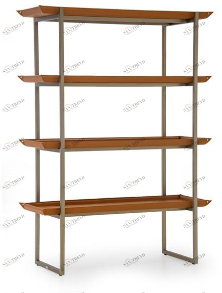 Aston Martin Книжный шкаф двусторонний кожаный открытый sun-id-1421205