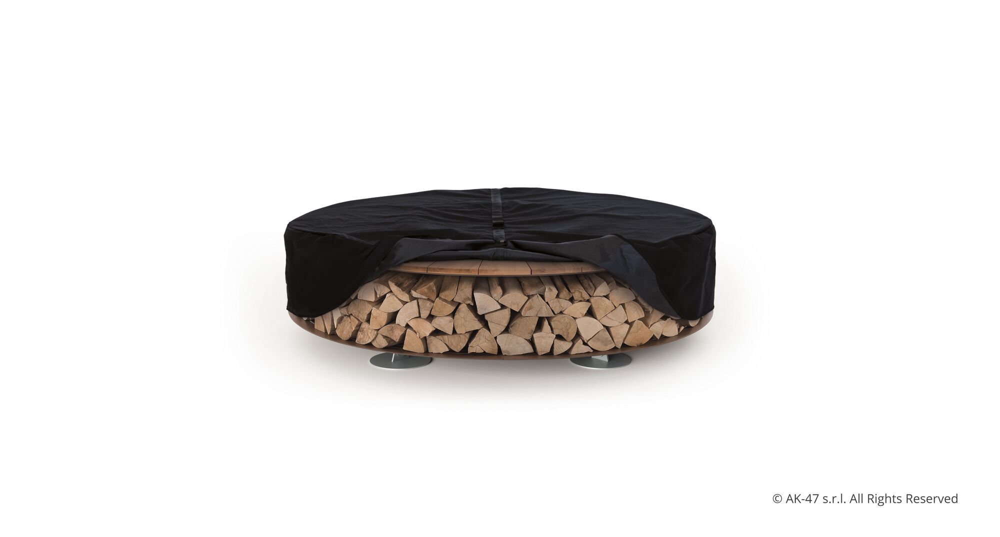 Жаровня из стали и дерева Ak47 Design ZERO WOOD ARCH-00082569 - Вид №7