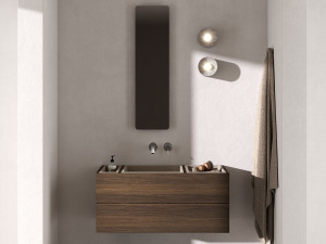 Подвесной шкаф для умывальника с ящиком