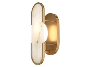 Металлический настенный светильник