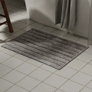 Коврик для ванной SWENSA Delhi — комфорт и безопасность в сером цвете 89392218