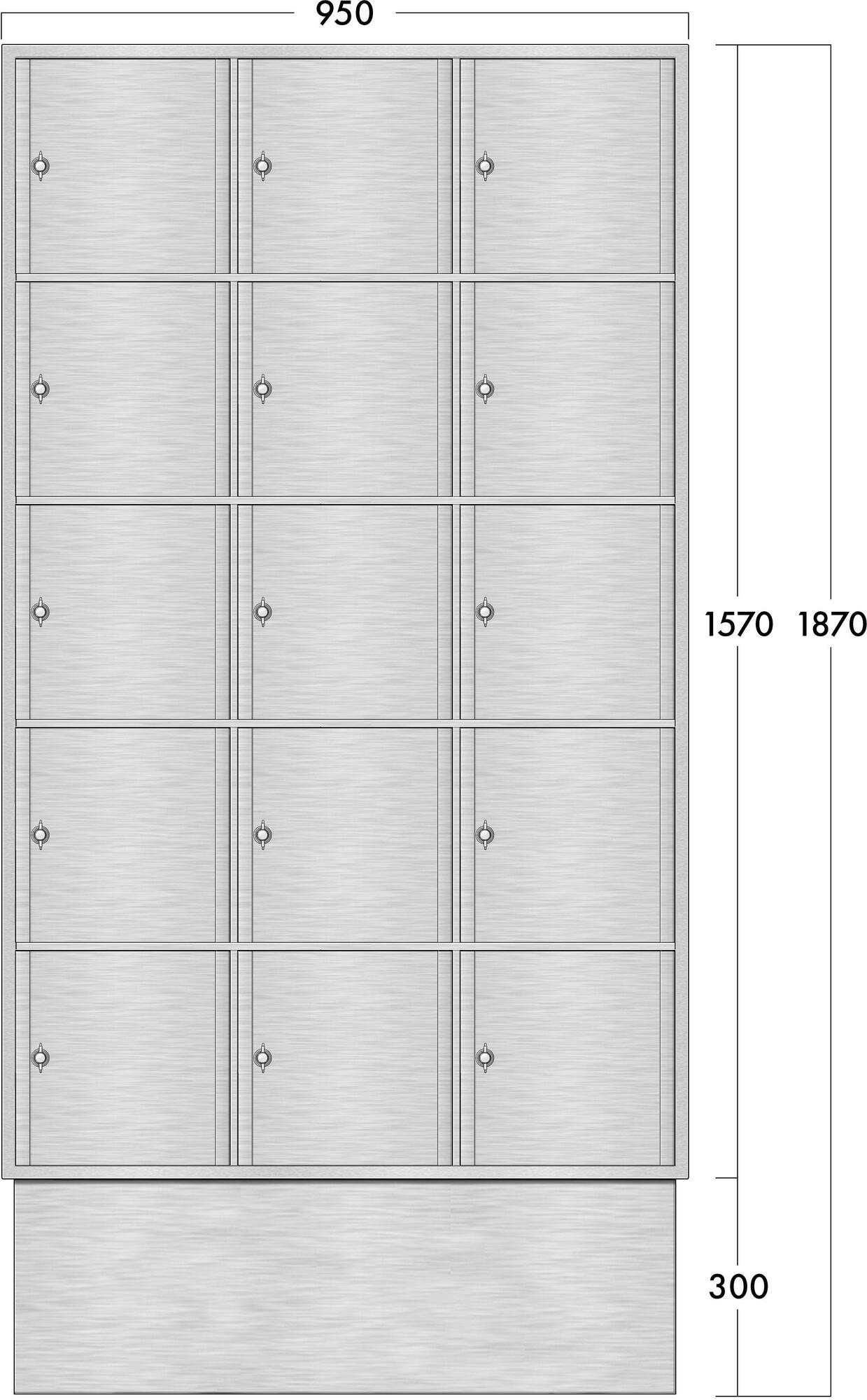 RAVASI Алюминиевый шкаф Armadietti sun-id-1415610 - Вид №8