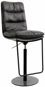 KFF Барный стул с регулируемой высотой и спинкой Arva