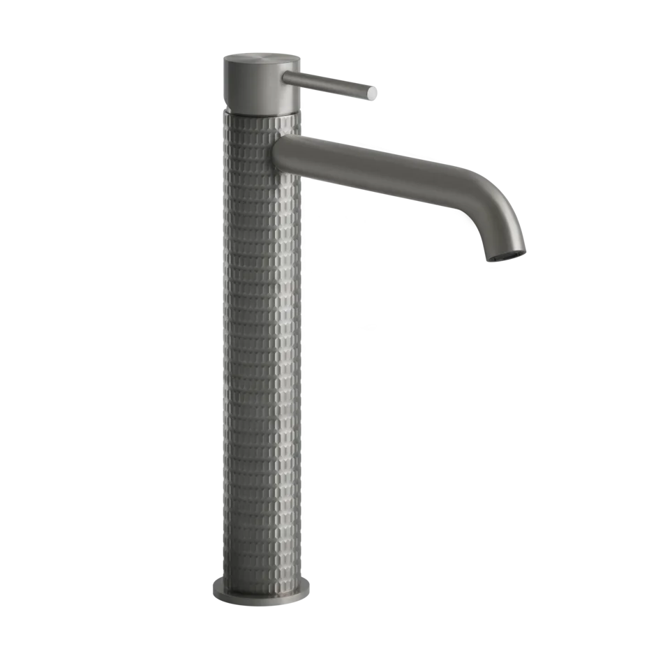 Смеситель для умывальника 54206 239 Gessi Gessi316 ПОЧИЩЕННАЯ ЩЕТКОЙ СТАЛЬ 54206239