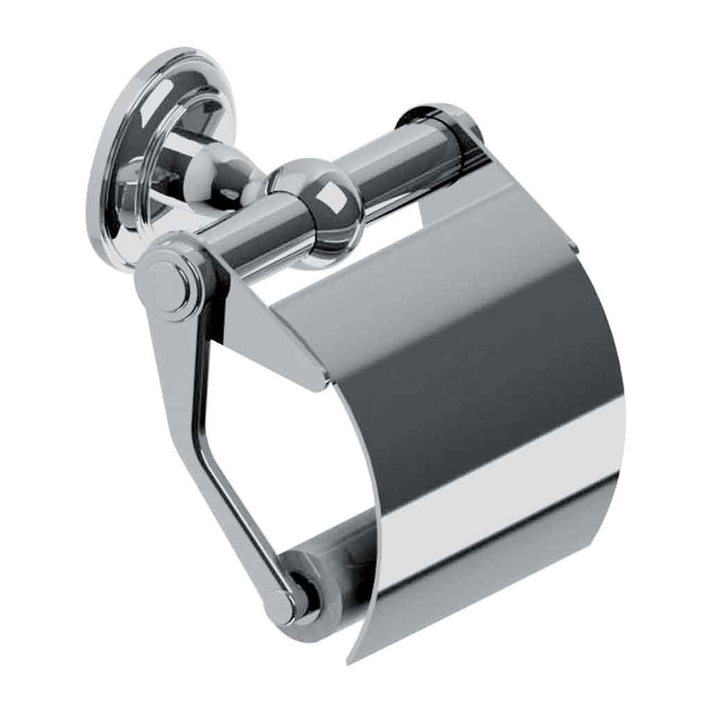 C15-503 C15-503 Настенный держатель для рулонов туалетной бумаги ВОЛГА С РУЧКАМИ I Cristal & Bronze VOLGA À MANETTES I  - Вид №1