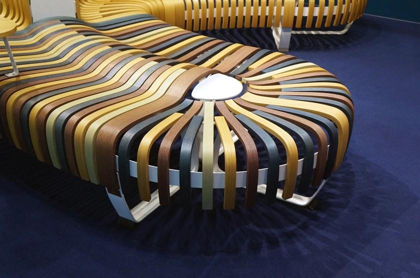 Green Furniture Concept Скамья из фанерованной древесины без спинки Nova c sun-id-1373239 - Вид №10