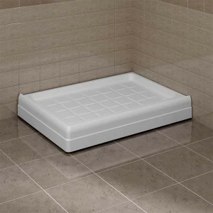 Поддон к душевому углу Верчелли (правое исполнение, поддон на раме-подставке с устройством слива)