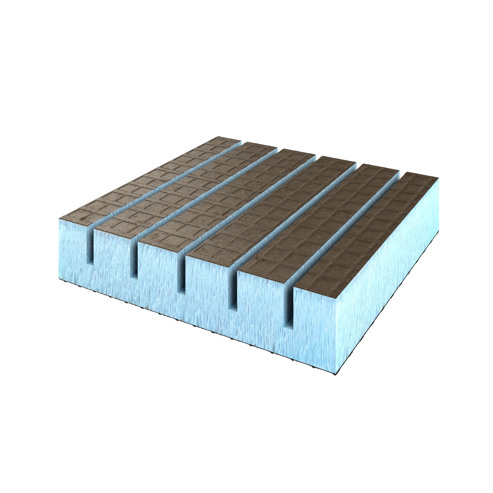 RPG3RL20#2 RPG Панель для создания изогнутых поверхностей, продольное сечение 2500x600x20 LO RPG PANEL RPG Каркас