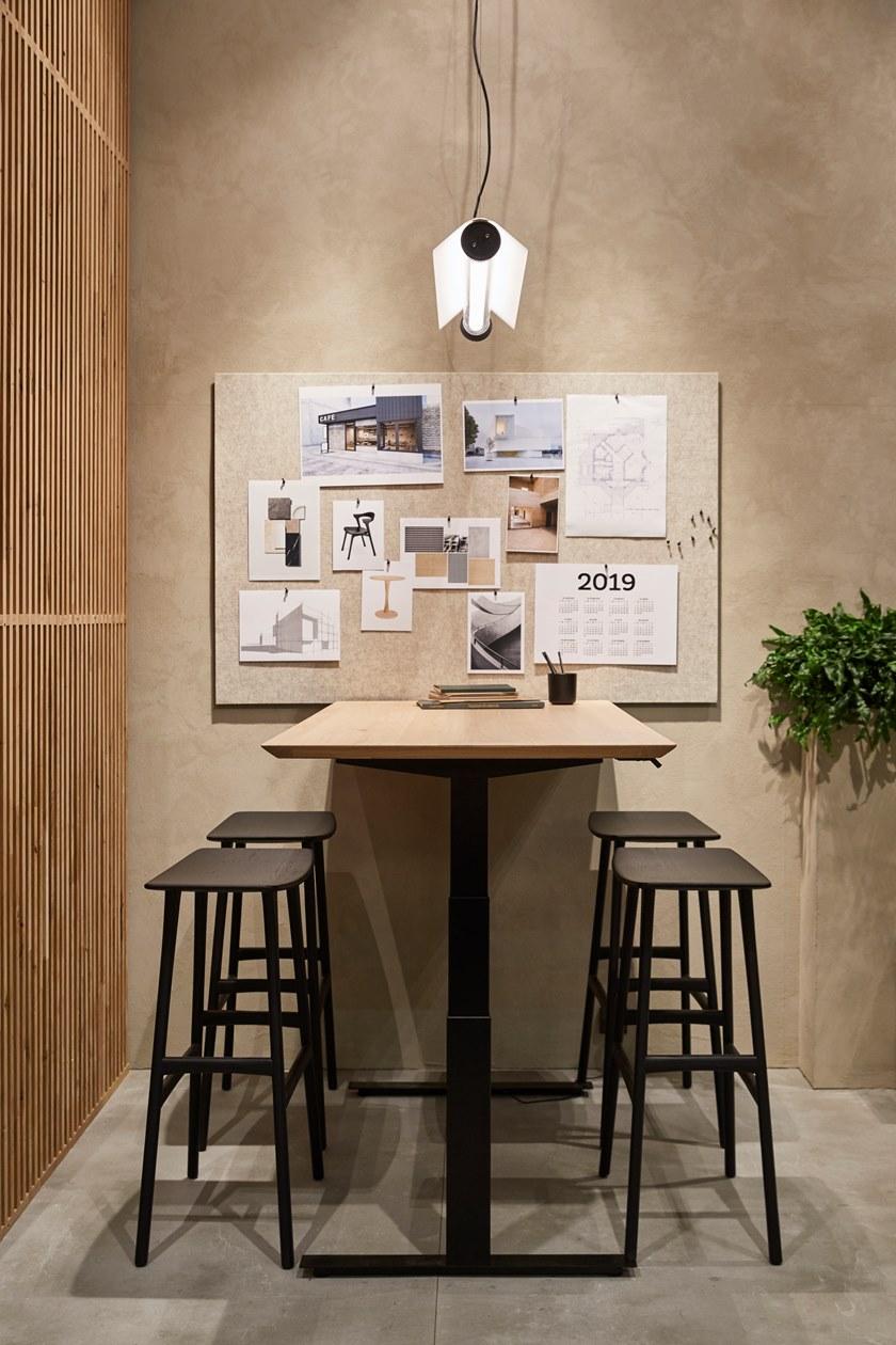 Ethnicraft Прямоугольный стол из дуба с регулируемой высотой Oak bok sun-id-1361446 - Вид №5