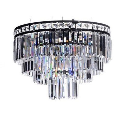 Дизайнерская подвесная люстра Spot Light Aurora 9019828 черная SPOT LIGHT ДИЗАЙНЕРСКИЕ 108178 Черный  - Вид №1