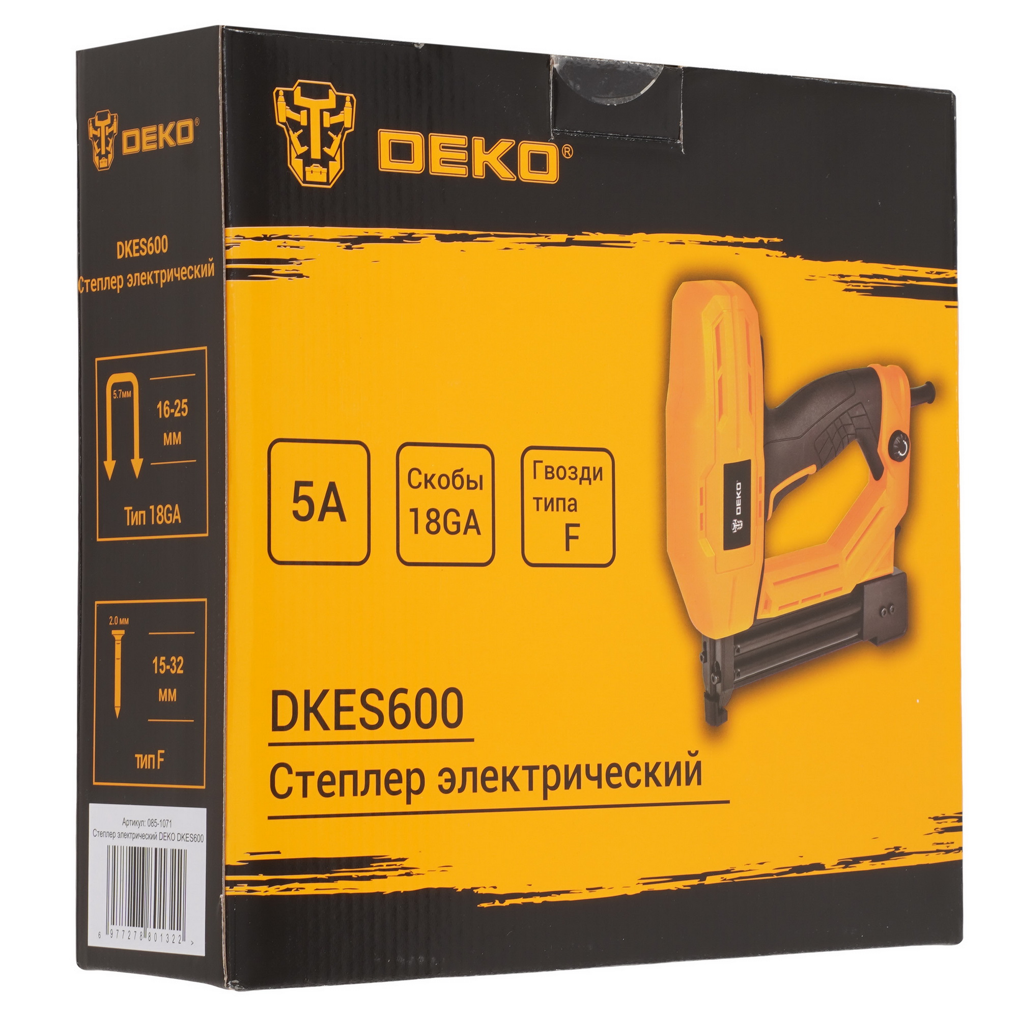 Гвозде-скобозабиватель DEKO DKES600 9229351 STDN-0012533 - Вид №8