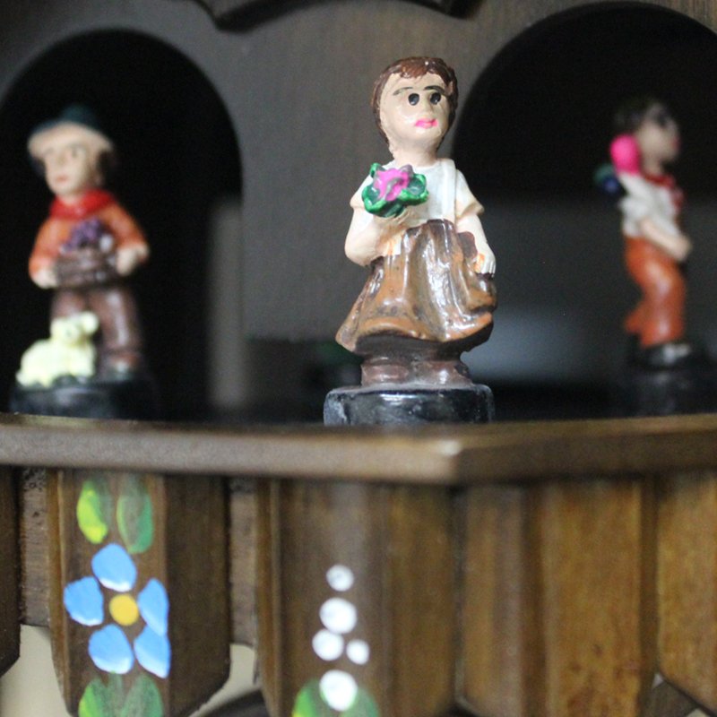 Часы настенные коричневые с кукушкой Sars 8MT SARS ДИЗАЙНЕРСКИЕ 00-3967471 Коричневый  - Вид №4