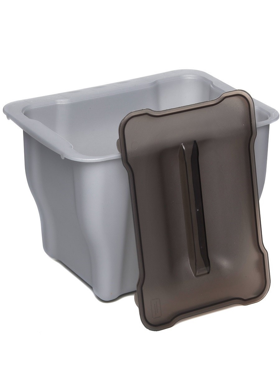 Контейнер для мусора на дверцу Iota 5 Metallic Grey NAVAKO 10025 - Вид №3