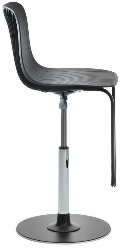 Segis Высокий табурет из полипропилена со спинкой и подставкой для ног Dragonfly G0024 - Вид №5