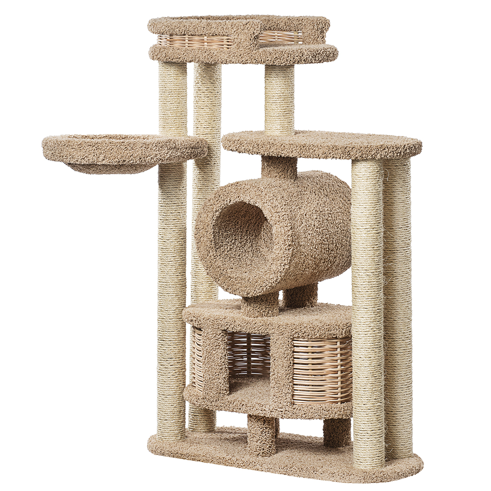 ПР0030125 Комплекс для кошек Бобоша 100х40х145см ПУШОК 