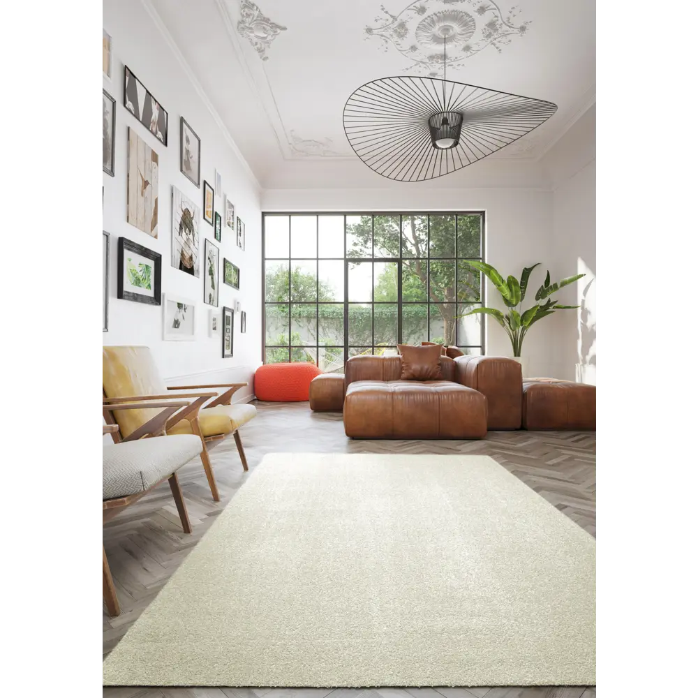 Ковер полипропилен Dolce 71181/66 120x170 см цвет белый 84340061 STLM-2072188 Santreyd  - Вид №1