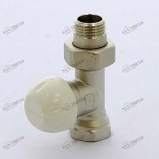 Вентиль НВ термостатический 3307 с разъемным соединением TIEMME 1/2" Kvs,1.8 3300012