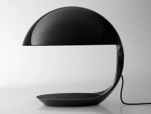 Martinelli Luce Вращающаяся настольная лампа из смолы Cobra 629