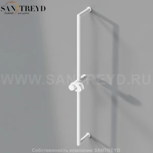 Подвижный фиксатор для ручного душа MET0046RZ FEZ 2 белый матовый