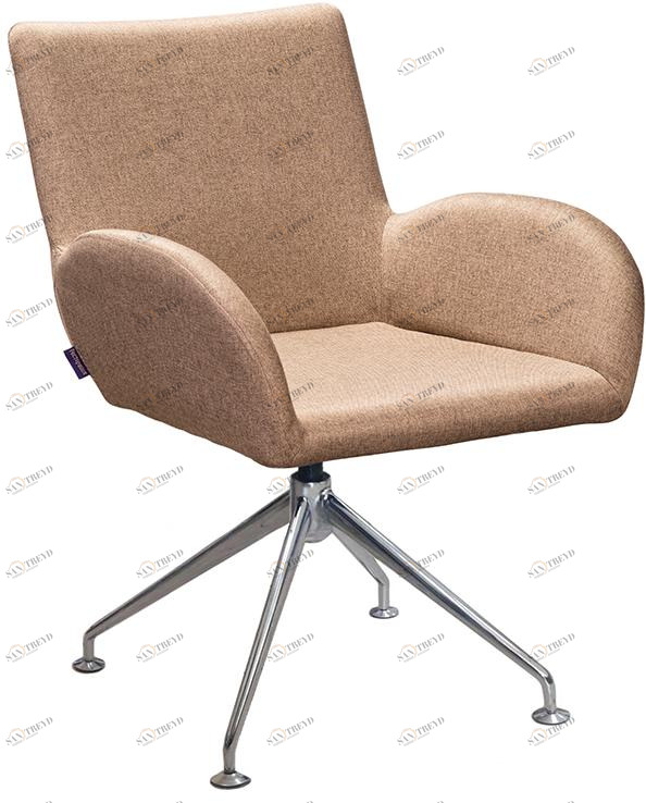 52344 Кресло Henrik Spider CR Сканди Браун R-HOME 410115120CRh