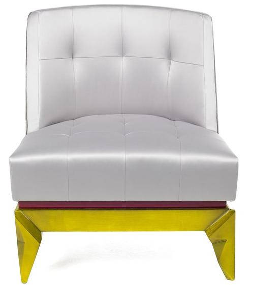 Munna Кресло с обивкой из листового золота Dress me sun-id-1499968 - Вид №1