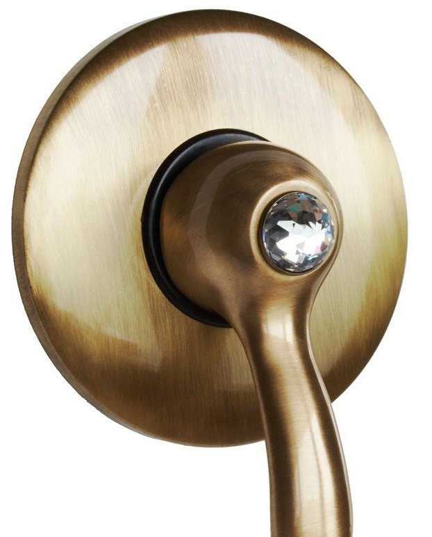 Смеситель MIGLIORE Lem Swarovski ML.LEM-1930.DO для душа - золото  - Вид №1