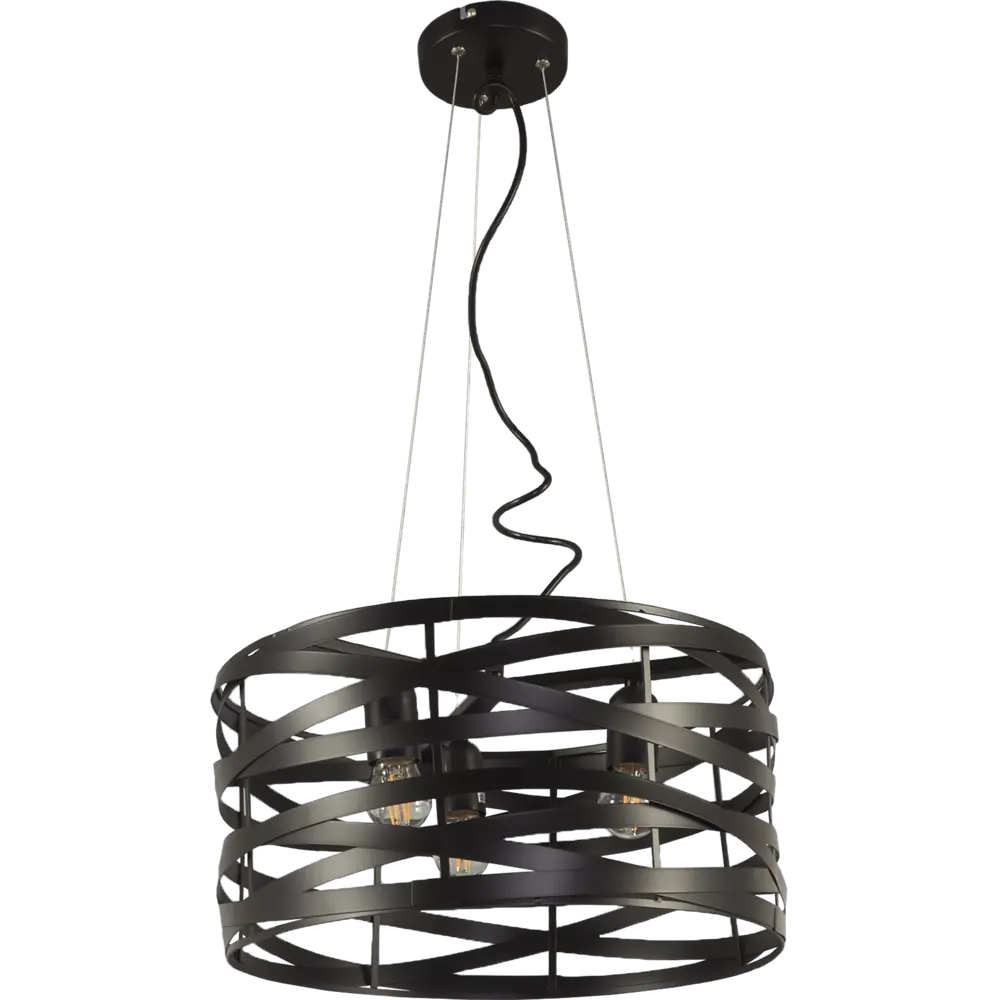 Подвесной светильник OPHELIA 3хЕ27х40W TL1168-3H1 черный 82158197 STLM-2135619 Toplight 