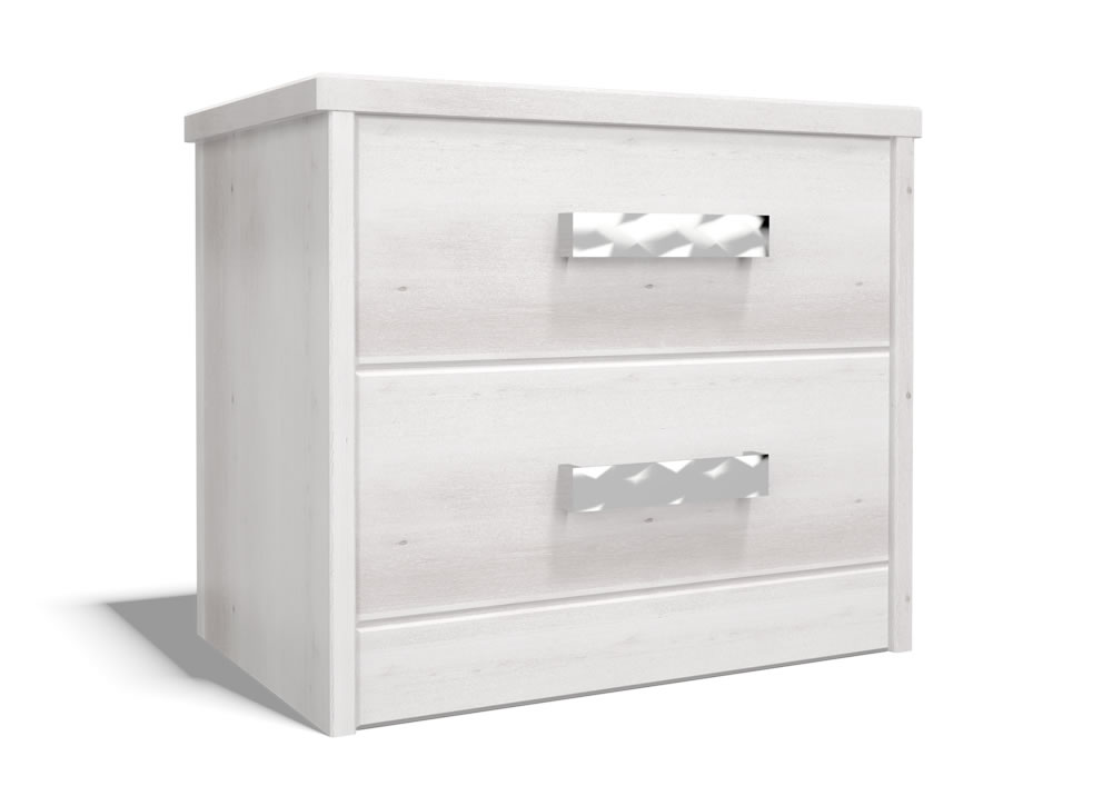 Тумбочка прикроватная для спальни с 2 ящиками коричневая "Парма" DREAMLINE ПАРМА 173540 Коричневый - Вид №2