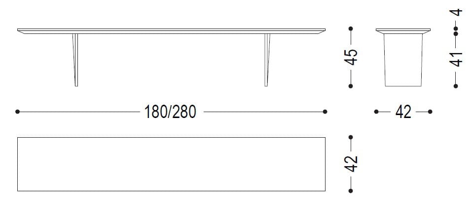 Скамейка из массива дерева Riva 1920 Light ARCH-00023316 - Вид №2