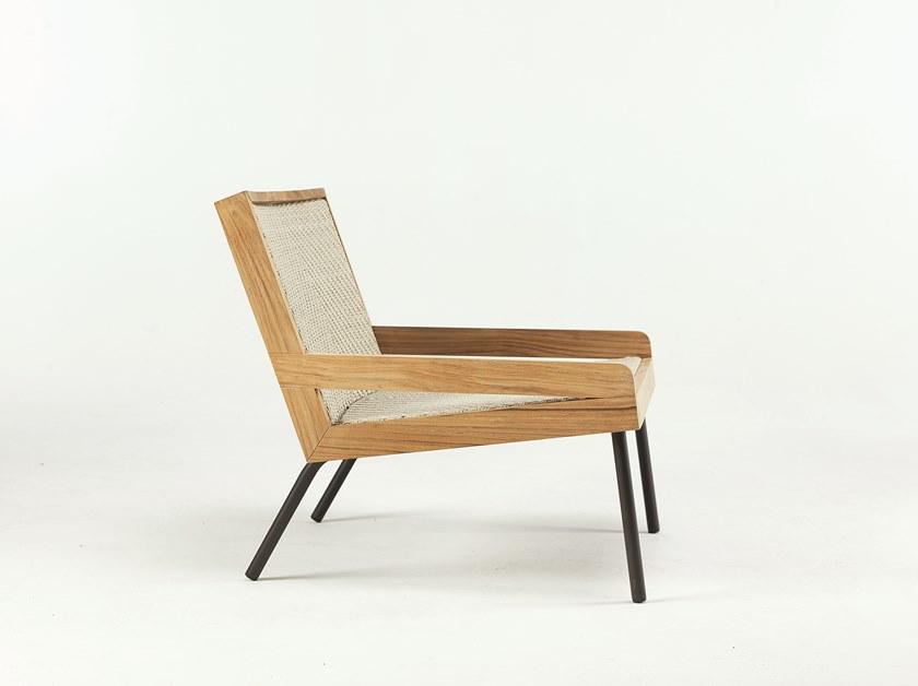 Ethimo 2-х местный диван из тика и полипропиленовой веревки Allaperto sun-id-1399458 - Вид №2