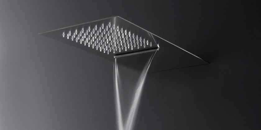 Antonio Lupi Design Ультраплоская настенная лейка для душа с водопадом из нержавеющей стали Antoniolupi sun-id-1380431 - Вид №1